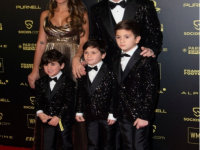 梅西家族同款时尚- 2023年金球奖典礼的风采